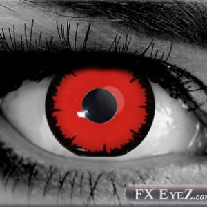 Angelic Red- Eye Halloween contact lenses