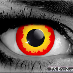 Fire Eye Special Effects Contacts