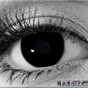 Goth Black Special Effects FX Contact Lenses