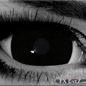 Possessed Black Custom SFX Contact Lenses