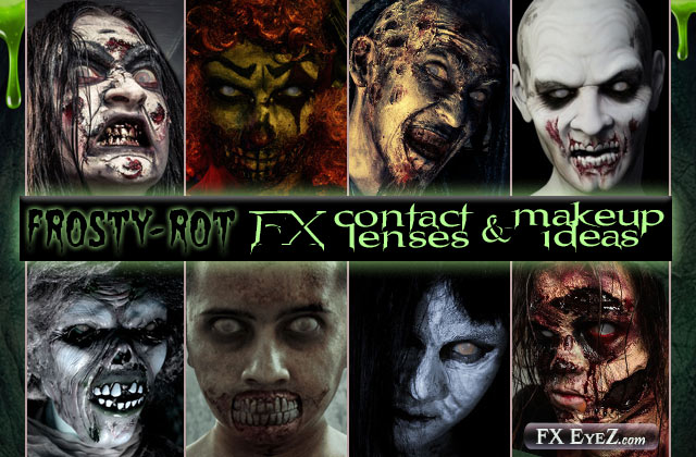 Rotting Eyes Zombies FX Makeup ideas