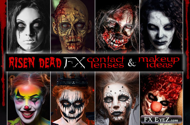 The Risen Dead Zombie Halloween makeup ideas