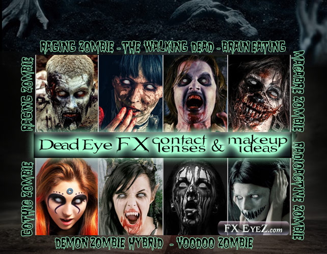 Zombie Halloween Makeup Ideas