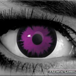 Necromancer Purple Custom Contact Lenses